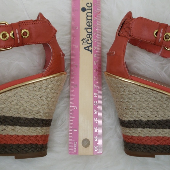 SOLD*** Sperry Wedge Peep Toe Sandals - Picture 8 of 8
